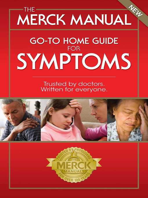 Title details for The Merck Manual Go-To Home Guide For Symptoms by Robert S Porter - Wait list